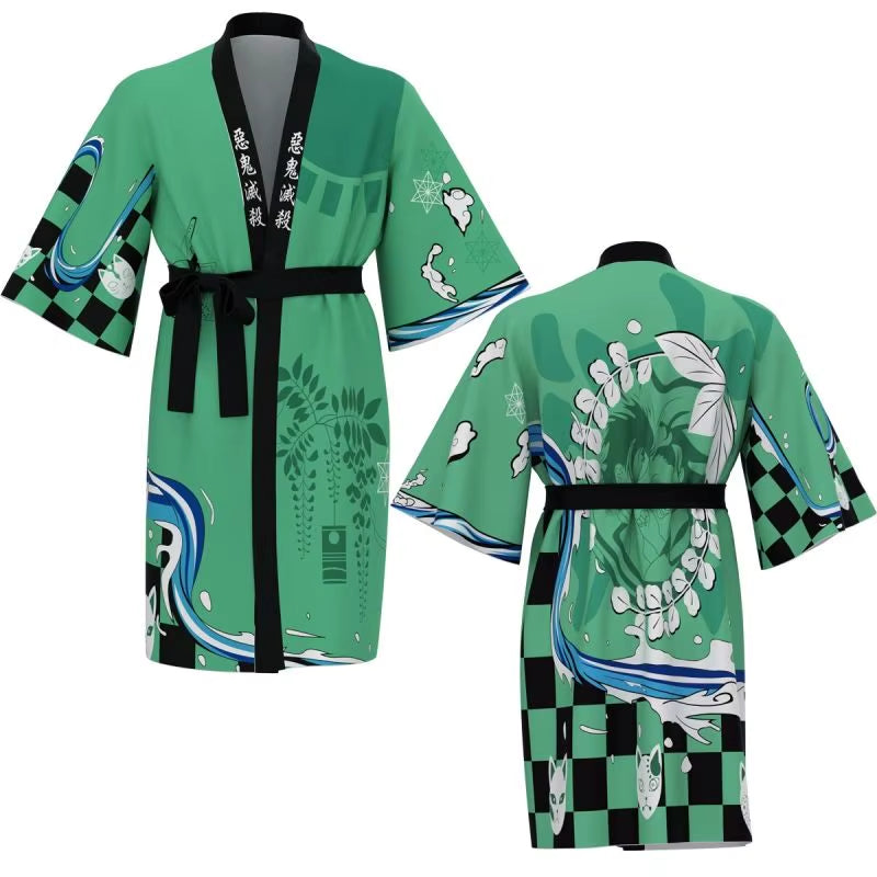 Demon Slayer Bathrobe Adult Unisex 