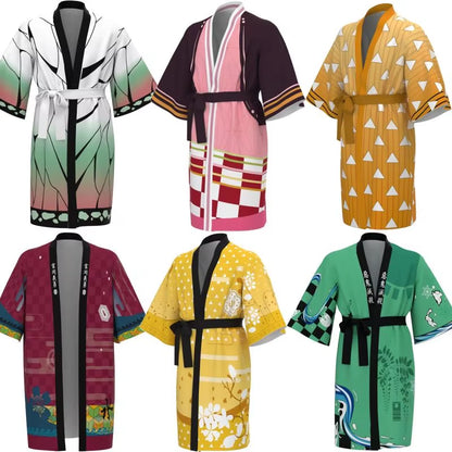 Demon Slayer Bathrobe Adult Unisex 