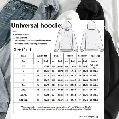  Demon Slayer Blade Warm Fleece Pullover Hoodies