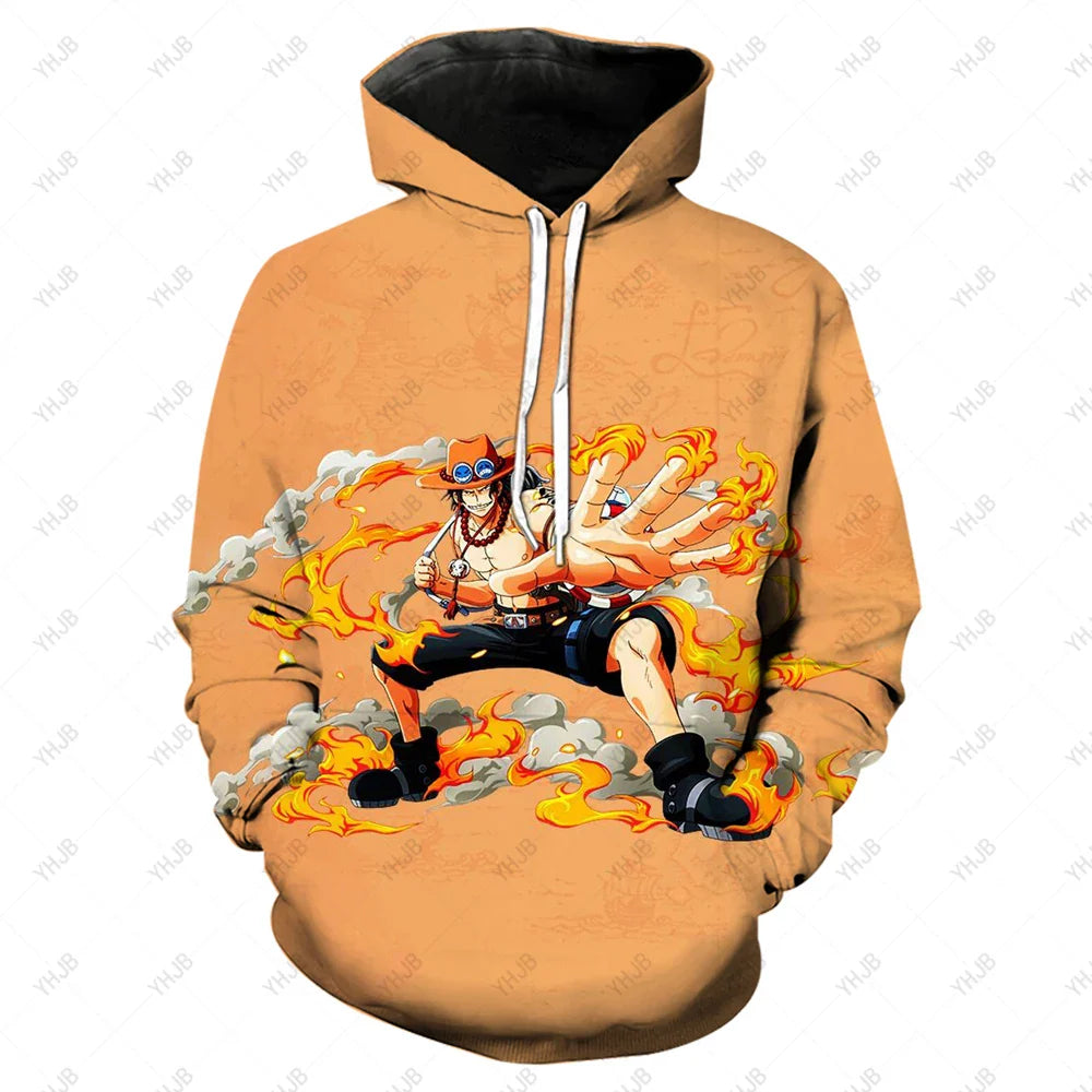 ONE PIECE  3D Graphic Hoodies