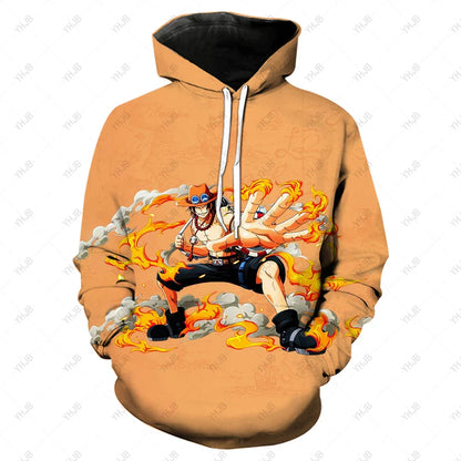 ONE PIECE  3D Graphic Hoodies