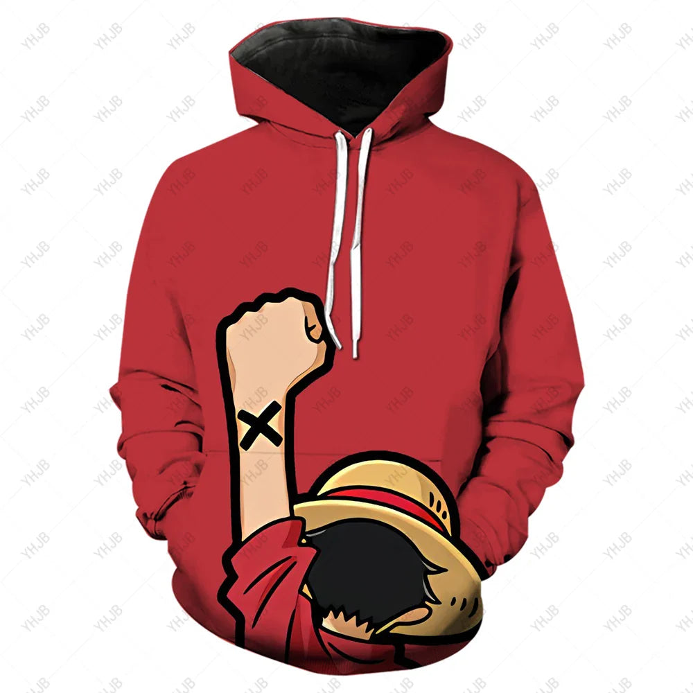 ONE PIECE  3D Graphic Hoodies