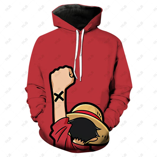 ONE PIECE  3D Graphic Hoodies