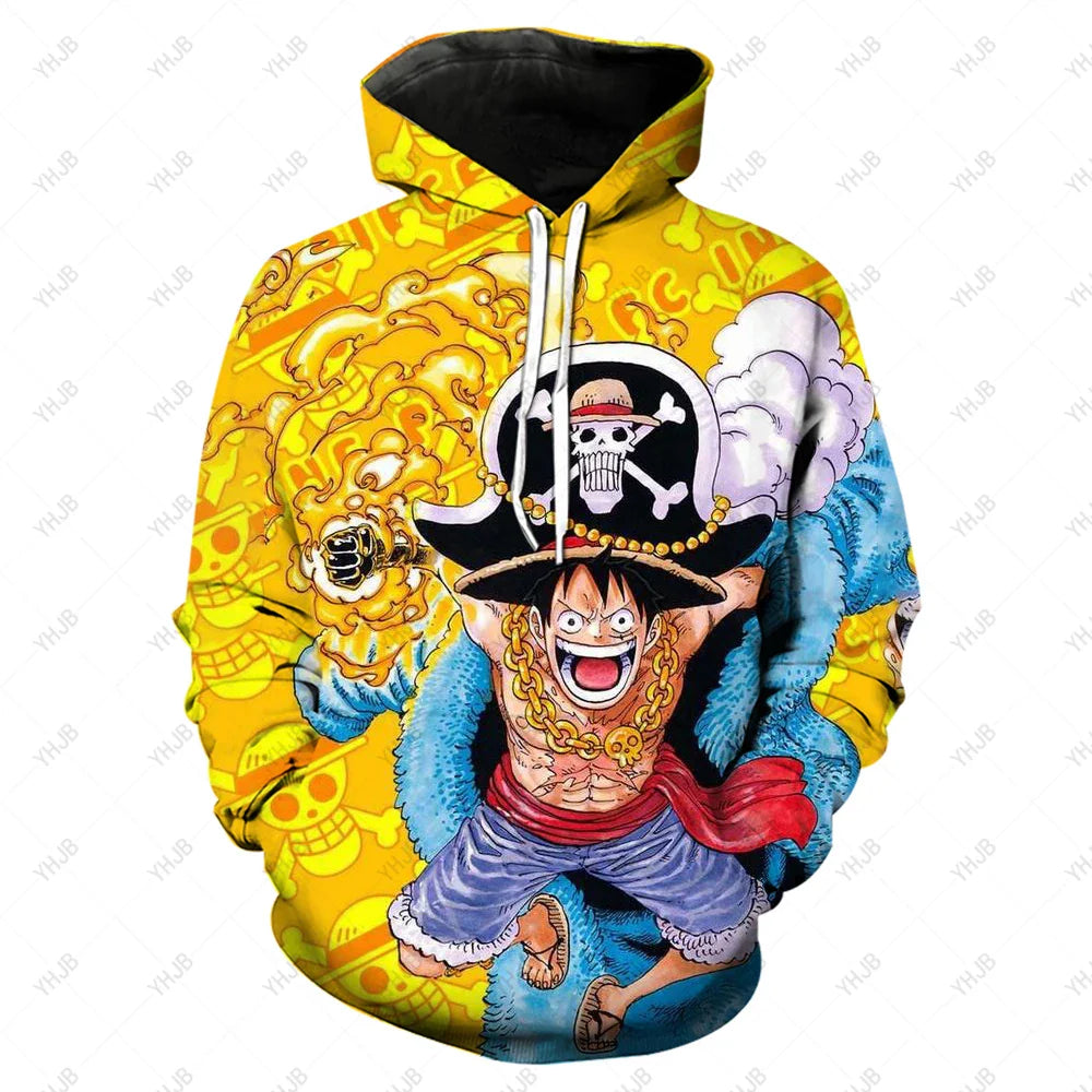 ONE PIECE  3D Graphic Hoodies